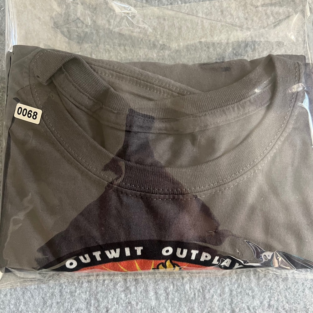 Survivor The Tribe Has Spoken Graphic Tee Gray Mens XL Outwit‎ Outplay Outlast - Picture 5 of 5